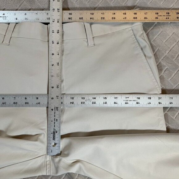 Gallaway Mens 34x30 Chino Pants Beige Straight Leg Mid Rise Golf Athletic - Picture 7 of 11